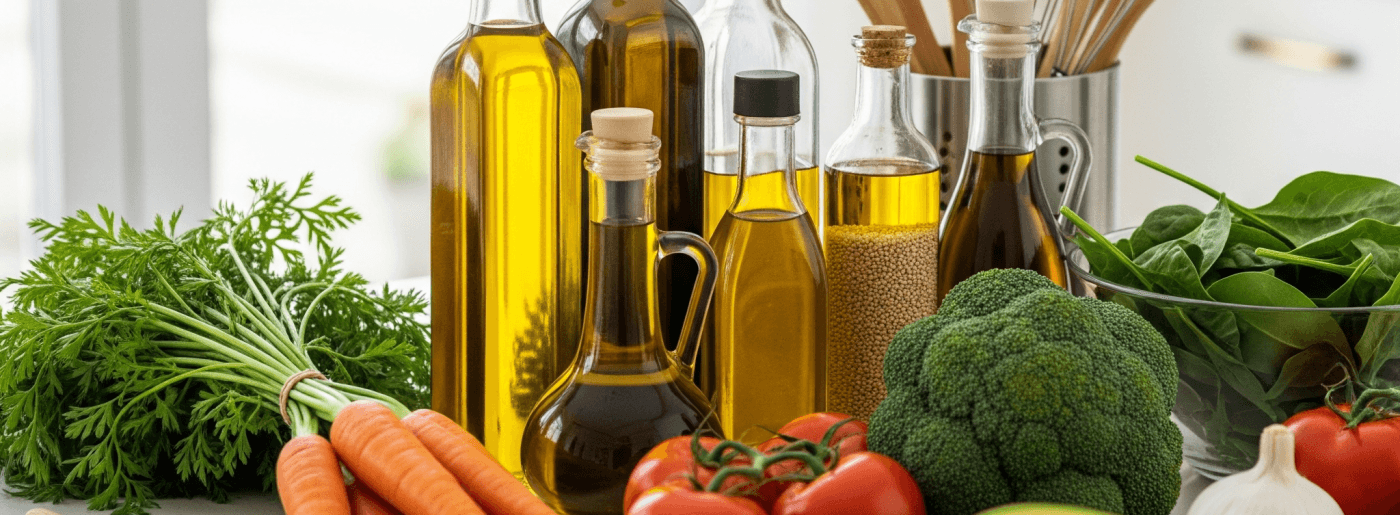 cooking oils and vegetables